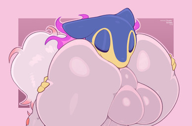 ambiguous_gender anal backsack balls bent_over big_balls big_butt border butt butt_grab duo eyes_closed faceless_character faceless_male genitals hand_on_butt head_between_buttocks huge_balls huge_butt male male/ambiguous nude oral penis perineum pink_background pink_border rimming sex simple_background smile text frumples nintendo patreon pokemon pokemon_legends_arceus generation_8_pokemon hisuian_form hisuian_typhlosion hisuian_zoroark pokemon_(species) regional_form_(pokemon) 2022 artist_name dated digital_drawing_(artwork) digital_media_(artwork)