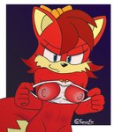 anthro breasts clothing female holding_clothing holding_object holding_panties holding_underwear looking_at_viewer narrowed_eyes panties smile solo teasing underwear white_clothing white_panties white_underwear famousfen archie_comics sega sonic_the_hedgehog_(archie) sonic_the_hedgehog_(comics) sonic_the_hedgehog_(series) fiona_fox canid canine fox mammal digital_drawing_(artwork) digital_media_(artwork) hi_res