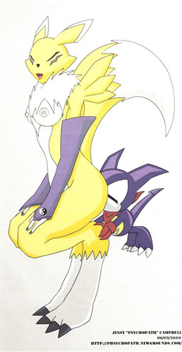 breasts canine digimon female fox imp impmon interspecies male oral psychopath renamon sex size_difference straight
Rating: Explicit
Score: 3
User: Robotboy24
Date: December 08, 2013