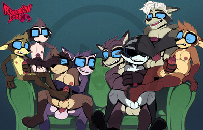 age_difference anal anal_penetration anthro anthro_on_anthro anthro_penetrated anthro_penetrating anthro_penetrating_anthro balls balls_deep bare_chest bareback bear_hug belly bottomless bottomless_male circumcised clothed clothing dot_eyes eye_contact eyewear facial_markings family_bonding family_orgy family_tree feet feet_on_penis foot_fetish foot_on_face foot_play footjob foreskin freckles furniture generational_incest genitals glasses gloves_(marking) group group_masturbation group_sex head_markings larger_male leg_markings looking_at_another male male/male male_penetrated male_penetrating male_penetrating_male markings mask_(marking) masturbation nerd nipples nude older_male on_sofa orgy overweight pawpads paws penetration penile penile_penetration penis rectangular_glasses round_glasses sex shirtless shirtless_male simple_eyes sitting sitting_on_armrest sitting_on_sofa size_difference skinny slightly_chubby smaller_male smaller_penetrated socks_(marking) sofa sunglasses text topless uncle_penetrating_nephew younger_male younger_penetrated redprocyon caedyn_redfield_(redprocyon) darren_redfield_(redprocyon) david_redfield_(redprocyon) kristoph_redfield_(redprocyon) larry_redfield_(redprocyon) riki_raccoon roy_redfield_(redprocyon) trevor_redfield_(redprocyon) mammal procyonid raccoon absurd_res english_text hi_res brother_(lore) brothers_(lore) cousins_(lore) father_(lore) father_and_child_(lore) father_and_son_(lore) grandchild_(lore) grandfather_(lore) grandfather_and_grandchild_(lore) grandfather_and_grandson_(lore) grandparent_(lore) grandparent_and_grandchild_(lore) grandson_(lore) half_brother_(lore) incest_(lore) nephew_(lore) parent_(lore) parent_and_child_(lore) parent_and_son_(lore) polygenerational_incest_(lore) sibling_(lore) son_(lore) twins_(lore) uncle_(lore) uncle_and_nephew_(lore)