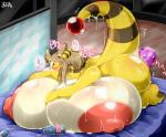 2014 <3 ampharos anthro barefoot bed big_breasts big_butt blush bottle breasts butt dildo drooling female hair half-closed_eyes huge_breasts huge_butt huge_nipples hyper japanese_text long_hair looking_down lube lying messy nintendo nude on_stomach open_mouth orb penetration pokémon saliva sex_toy solo text tongue tongue_out toy translation_request video_games ymbk
Rating: Explicit
Score: 5
User: toh
Date: March 02, 2014