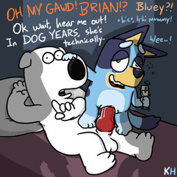 age_difference anthro caught caught_in_the_act drunk female loli male on_bottom on_top penetration reverse_cowgirl_position sex substance_intoxication text toddler young young_anthro young_female younger_penetrated kingheron bluey_(series) family_guy bluey_heeler brian_griffin australian_cattle_dog bird_dog canid canine canis cattledog domestic_dog herding_dog hunting_dog labrador mammal pastoral_dog retriever 1:1 english_text