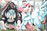 anthro anus ass_up big_butt big_penis big_tail bottomwear butt clothing erection ftm_transformation gender_transformation genital_growth genitals growth hair intersex male open_mouth pants penis penis_growth pussy_to_penis_tf rear_view red_hair semi-anthro solo tail tapering_penis teapot_(body_type) tearing_clothing thick_tail thick_thighs torn_bottomwear torn_clothing torn_pants transformation transformation_sequence white_body foxwiththesocks rain_world videocult slugcat hi_res