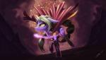 clothing female feral horn ponification solo unicorn_horn zigword hasbro league_of_legends my_little_pony mythology riot_games tencent soraka equid equine mammal mythological_creature mythological_equine unicorn 2016 crossover hi_res