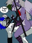 anthro bodily_fluids dominant dominant_female duo female forced leash machine male male/female muzzle_(object) muzzled sex_slave sex_swing slave tears wire_basket_muzzle sketchotterly five_nights_at_freddy's five_nights_at_freddy's:_security_breach scottgames steel_wool_studios attero roxanne_wolf animatronic canid canine canis fox mammal robot wolf absurd_res hi_res