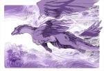 ambiguous_gender feathered_wings feathers feral fur paws solo tail wings halybs mythology mystical_stratus dragon feathered_dragon feathered_scalie furred_dragon furred_scalie mythological_creature mythological_scalie scalie 2019 digital_media_(artwork) purple_theme