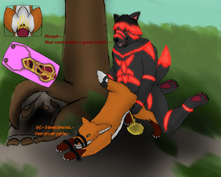 abdominal_bulge anatomically_correct anatomically_correct_feral anatomically_correct_genitalia anatomically_correct_vulva animal_genitalia animal_penis animal_vulva anthro anthro_on_feral anthro_penetrating anthro_penetrating_feral bestiality bodily_fluids canine_genitalia canine_penis canine_vulva dialogue duo erection female female_penetrated feral feral_penetrated forced from_behind_position genital_fluids genitals internal knot knotted_penis knotting low-angle_view male male/female male_penetrating male_penetrating_female muzzle_(object) muzzled peeing peeing_in_vagina peeing_inside peeing_outside penetration penile penile_penetration penis rape sex size_difference submissive submissive_feral urine urine_in_uterus urine_in_vagina urine_on_ground urine_puddle vaginal vaginal_knotting vaginal_penetration vulva watersports valus_shadewalker valus_shadewalker_(valus_shadewalker) canid canine canis fox mammal wolf 5:4 hi_res