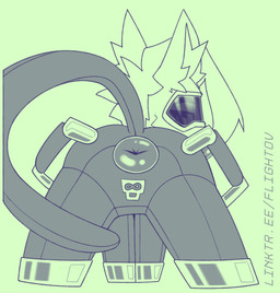 amputee anal anthro bodysuit clothing disability drone female latex latex_bodysuit latex_clothing latex_skinsuit missing_all_arms missing_all_legs missing_all_limbs missing_arm missing_leg missing_limb null portal_amputation quadruple_amputee skinsuit solo thinking_with_portals tight_clothing visor flightov silon domestic_cat felid feline felis mammal