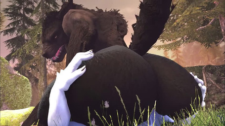 anal anthro balls big_butt black_body black_fur blue_body blue_fur bouncing_butt butt butt_grab butt_slam duo erection facesitting forest_background fur genitals hand_on_butt huge_butt larger_male lying male male/male on_back open_mouth oral outside_sex penis rimming rimming_male screen_shake sex sitting sitting_on_another size_difference smaller_male tail tail_motion thick_thighs tongue tongue_out yellow_eyes rayhuma petruz_(modeler) bethesda_game_studios microsoft mythology petruz_(copyright) skyrim the_elder_scrolls skyrim_werewolf wolf_(petruz) canid canine canis mammal mythological_canine mythological_creature werecanid werecanine werecreature werewolf wolf 2026 3d_(artwork) 3d_animation animated better_version_at_paywall digital_media_(artwork) short_playtime source_filmmaker_(artwork) video