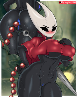 2_horns 4_fingers anal anal_beads anal_beads_in_ass anal_penetration anthro anus areola back_boob big_breasts big_butt biped black_body black_eyebrows black_sclera blue_anus blue_areola blue_nipples blush bodily_fluids border breasts butt claws cloak clothed clothed_anthro clothed_female clothed_to_nude clothing cutaway eyebrows eyelashes female female_anthro finger_claws fingers genitals glistening glistening_butt hand_above_breast horn humanoid_genitalia humanoid_vulva melee_weapon mouthless navel nipple_outline nipples no_pupils non-mammal_breasts non-mammal_navel non-mammal_nipples non-mammal_vulva noseless nude nude_anthro nude_female object_in_ass outside_border patreon_logo patreon_username penetration rear_view red_cloak red_clothing sex_toy sex_toy_in_ass sex_toy_insertion solo sweat sweaty_body sweaty_butt sweaty_face text thick_thighs thigh_gap under_boob vulva weapon white_border pyongtao_(artist) hollow_knight_(franchise) patreon team_cherry hornet_(hollow_knight) arachnid arthropod spider 2025 4:5 absurd_res artist_name digital_media_(artwork) hi_res