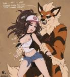 2019 anthro anthro_dominating_human anthro_penetrating anthro_penetrating_human arcanine arm_grab arm_pull balls big_balls black_penis blue_eyes blush breasts brown_background brown_hair canid canine choker clitoral_hood clitoris clothed clothing conditional_dnp digital_media_(artwork) dominant dominant_anthro dominant_male duo english_text female female_on_anthro female_penetrated fluff-kevlar forced from_behind_position fur generation_1_pokemon genitals hair half-closed_eyes hat headgear headwear hilda_(pokemon) human human_on_anthro human_penetrated interspecies jewelry knot kona_(fluff-kevlar) larger_male looking_pleasured male male/female male_on_human male_penetrating male_penetrating_female mammal narrowed_eyes navel necklace nintendo nipples open_mouth orange_body orange_fur partially_clothed penetration penile penile_penetration penis penis_in_pussy pokemon pokemon_(species) pokephilia prison_guard_position pussy questionable_consent scar sex sharp_teeth simple_background size_difference smaller_female smaller_penetrated standing standing_sex submissive submissive_female submissive_human teeth text torn_clothing vaginal vaginal_penetration
