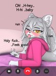 absurd_res ahegao anthro blender_(software) blender_eevee blush bodily_fluids breasts canid canine cheating_wife clothed clothing cuckold dialogue digit_ring digital_media_(artwork) english_text female fox from_behind_position fucked_silly fur hair heart_eyes heart_symbol hi_res infidelity jewelry kaya_the_vixen looking_at_viewer looking_pleasured mammal motion_lines nolanhaldam offscreen_character offscreen_sex open_mouth profanity ring sex solo sweat sweatdrop tail text true_fox video_call wedding_ring white_body white_fur