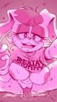 ahegao anthro big_breasts bodily_fluids bottomless breast_grab breast_squeeze breast_squish breasts clitoral_winking clitoris clothed clothed_sex clothing dripping drooling duo faceless_character faceless_male female female_focus female_penetrated first_person_view genital_fluids genitals gloves hand_holding hand_on_breast handwear heart_eyes heart_symbol humanoid_genitalia looking_at_viewer looking_pleasured male male/female male_penetrating male_penetrating_female male_pov mature_anthro mature_female narrowed_eyes nipples penetration penile penile_penetration penis penis_in_pussy plump_labia pussy pussy_juice_on_penis pussy_juice_puddle pussy_juice_stain pussy_juice_string pussy_juice_trail rental_mommy_shirt saliva saliva_drip saliva_string seductive sex shirt solo_focus spread_legs spreading squeezing squish text text_on_clothing text_on_shirt text_on_topwear topwear vaginal vaginal_fluids vaginal_penetration fakeryway meme_clothing rental_mommy sega sonic_the_hedgehog_(series) vanilla_the_rabbit human lagomorph leporid mammal rabbit 9:16 digital_media_(artwork) hi_res meme