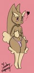 anthro clothing femboy heart_eyes heart_symbol male mostly_nude navel nipples purple_clothing purple_underwear slightly_chubby smile solo thick_thighs underwear wide_hips alekoin nintendo pokemon generation_4_pokemon lopunny mammal pokemon_(species)