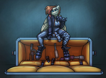ambiguous_gender anthro bdsm black_latex bodily_fluids bondage boots bound clothed clothing female fishnet_clothing fishnet_legwear fishnet_stockings footwear genital_fluids genitals handwear intersex latex legwear machine male mask medical_instrument milking_machine orange_latex oxygen_mask padded padded_walls penetrable_sex_toy restraints scientific_instrument sex_toy shoes skinsuit solo stain straps tight_clothing krd hasbro my_little_pony mythology animal_humanoid earth_pony equid equid_humanoid equine equine_humanoid horse humanoid mammal mammal_humanoid mythological_creature pony hi_res