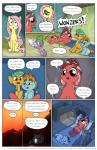 asinus bed carpet comic dialogue digital_media_(artwork) donkey dragon english_text equid equine fan_character feathered_wings feathers female fluttershy_(mlp) forest friendship_is_magic furniture gift group hasbro hi_res horn hospital male mammal my_little_pony mythological_creature mythological_equine mythological_scalie mythology pegasus plant scalie smudge_proof snails_(mlp) snips_(mlp) speech_bubble spike_(mlp) sunset tail text towel tree unicorn url wings yellow_body yellow_feathers young