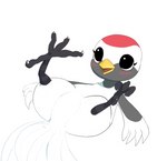 4_toes anisodactyl anthro avian_feet blush feathers featureless_crotch feet feet_up female lying simple_background smile solo tail tail_feathers toes white_background x_kemo animal_crossing nintendo gladys_(animal_crossing) avian bird ostrich ratite hi_res