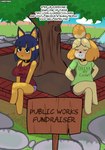 anthro big_breasts blush breasts choker clothed clothing duo female jewelry necklace public_use shirt suggestive_topwear text text_on_clothing text_on_shirt text_on_topwear topwear laundrymom animal_crossing nintendo until_it_snaps ankha_(animal_crossing) isabelle_(animal_crossing) canid canine canis domestic_cat domestic_dog felid feline felis mammal shih_tzu toy_dog 2019 absurd_res english_text hi_res meme