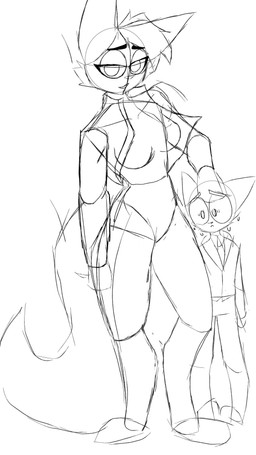 anthro duo female male male/female jouh canid canine mammal 4k 9:16 absurd_res animated hi_res short_playtime sketch sound video