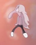 female hair not_furry parody solo white_hair unknown_artist bold_and_brash cartoon_network nickelodeon spongebob_squarepants steven_universe amethyst_(steven_universe) squidward_tentacles alien alien_humanoid amethyst_(gem_species) gem_(species) humanoid quartz_(gem_species) crossover meme