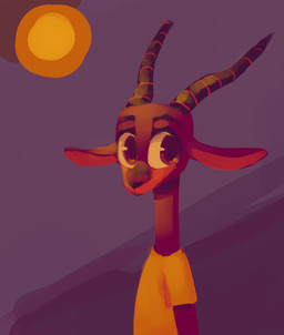2019 ambiguous_gender antelope anthro bovid clothed clothing facial_markings fuel_(artist) fuel_(character) gazelle horn looking_at_viewer mammal markings purple_background simple_background solo sun
Rating: Safe
Score: 2
User: JAKXXX3
Date: May 20, 2019 2019 ambiguous_gender antelope anthro bovid clothed clothing facial_markings fuel_(artist) fuel_(character) gazelle horn looking_at_viewer mammal markings purple_background simple_background solo sun
Rating: Safe
Score: 2
User: JAKXXX3
Date: May 20, 2019