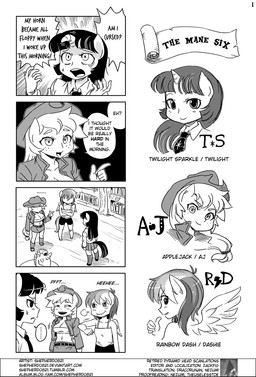 2013 4koma anthrofied applejack_(mlp) clothing comic cowboy_hat dialog english_text equine female freckles friendship_is_magic group hat horn horse humor monochrome my_little_pony pegasus pony rainbow_dash_(mlp) shepherd0821 text twilight_sparkle_(mlp) unicorn wings
Rating: Safe
Score: 4
User: Falord
Date: September 11, 2013