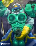 abs anal anal_penetration anthro anus armor balls barazoku biceps big_butt big_pecs big_penis bodily_fluids butt buttplug buttplug_in_ass buttplug_insertion cleaning_tool clothed clothing erection genital_fluids genitals gloves green_body green_eyes handwear headgear humanoid_genitalia humanoid_penis janitor janitor_closet male masturbation moobs muscular muscular_anthro muscular_male nipples nude object_in_ass open_mouth pecs penetration penis plug_(sex_toy) plug_insertion sex sex_toy sex_toy_in_ass sex_toy_insertion solo sweat tongue tongue_out topwear triceps bna_v5 league_of_legends riot_games tencent thresh ghost humanoid spirit hi_res