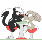 3_toes anthro black_eyes blush duo feet foot_fetish foot_play footsie heart_symbol male male/male semi-anthro simple_background toes white_background kippykat cartoon_saloon skunk_fu rabbit_(skunk_fu) skunk_(skunk_fu) lagomorph leporid mammal mephitid rabbit skunk 2016 signature