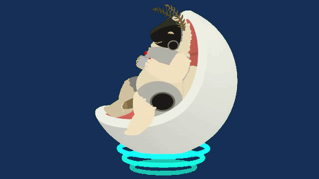 antennae_(anatomy) anthro arthropod_abdomen bodily_fluids fluffy gaming genital_fluids genitals hover_chair machine male penis precum sitting solo tf2_demo_2004 mocha_(tf2_demo_2004) arthropod hybrid insect lepidopteran moth protogen 16:9 animated widescreen