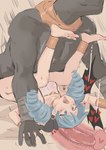 accessories_only ahegao anthro anthro_penetrating anthro_penetrating_humanoid barefoot biped breasts closed_smile doll duo erection feet female female_penetrated fingers genitals grey_body heart_eyes heart_symbol humanoid_on_anthro humanoid_penetrated internal larger_anthro larger_male looking_pleasured lying male male/female male_penetrating male_penetrating_female mostly_nude mouth_closed not_furry_focus on_back penetration penile penile_penetration penis pussy sex size_difference smile solo_focus teeth tongue tongue_out vaginal vaginal_penetration cafin league_of_legends riot_games tencent gwen_(lol) nasus_(lol) animate_inanimate anubian_jackal canid canine canis humanoid jackal living_doll mammal absurd_res hi_res