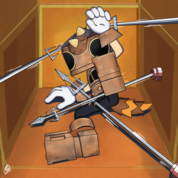 anthro armor clothing female gloves handwear headgear helmet legwear melee_weapon polearm solo spear spread_legs spreading tail thin_calves thin_legs thin_thighs tights tripping weapon innotsu classic_sonic_(universe) sega sonic_superstars sonic_the_hedgehog_(series) trip_the_sungazer girdled_lizard lizard reptile scalie sungazer_(lizard) 1:1 hi_res