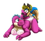 2016 all_fours anthro blue_eyes blush bodily_fluids bra canid canine clothing doggystyle duo female fox from_behind_position fur genital_fluids kit_(kitsune_youkai) kitsune_youkai male male/female mammal mario_bros nintendo nipple_outline orange_body orange_fur panties pink_body pink_yoshi red_blush red_fox sex shaded simple_background true_fox twilight_stormshi_(character) underwear vaginal_fluids white_background white_body white_fur yoshi