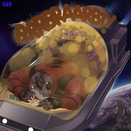 all_fours anthro belt big_butt bottomwear brown_fart_cloud butt claws clothed clothing duo earth fart fart_cloud fart_fetish fart_hotbox farting_on_another farting_on_face holding_both_legs holding_both_thighs holding_leg holding_thigh male male/male pants planet size_difference space spacecraft star vehicle maxydont mythology kothu virgil_(maxydont) dinosaur dragon kobold lizard mythological_creature mythological_scalie prehistoric_species reptile scalie 1:1 hi_res