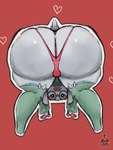 absurd_res anthro big_butt bovid butt caprine clothed clothing colored crossdressing deltarune digital_drawing_(artwork) digital_media_(artwork) femboy goat hi_res humanoid male male/male mammal molky ralsei silly_face sketch small_bulge solo thick_thighs thong undertale_(series) underwear