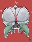 anthro big_butt butt clothed clothing crossdressing femboy looking_through looking_through_legs male silly_face small_bulge solo thick_thighs thong underwear molky deltarune undertale_(series) ralsei bovid caprine goat humanoid mammal 3:4 absurd_res colored digital_drawing_(artwork) digital_media_(artwork) hi_res sketch