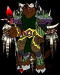 anthro armor clothed clothing druid fur hair hooves horn looking_at_viewer magic_user male solo staff tribal_spellcaster amocin blizzard_entertainment warcraft kaitrin bovid bovine mammal tauren 2011 digital_media_(artwork)