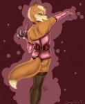 anal_beads canine collar condom crossdressing dildo ear_piercing elbow_gloves filled_condom fox_mccloud girly gloves makeup male mammal nintendo piercing sex_toy solo star_fox stockings video_games wovstah
Rating: Questionable
Score: 8
User: darkfurr
Date: March 20, 2014