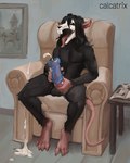 animal_genitalia animal_penis anthro balls big_balls big_penis biped black_body black_fur black_hair bodily_fluids bone chair claws cum cumshot ejaculation equine_genitalia equine_penis erection eyes_closed feet fur furniture genital_fluids genitals hair inside long_hair looking_pleasured male masturbation nude on_chair open_mouth orgasm orgasm_face painting penetrable_sex_toy penile penile_masturbation penis sex_toy sitting skull skull_head solo tail teeth toes tongue tongue_out calcatrix mammal murid murine rat rodent digital_media_(artwork) digital_painting_(artwork) hi_res painting_(artwork)
