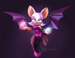 anthro breasts chaos_emerald clothing eyeshadow female footwear fur gem looking_at_viewer makeup membrane_(anatomy) membranous_wings shoes simple_background solo tan_body tan_skin turtleneck_dress white_body white_fur wings magicbun peachy_owl sega sonic_the_hedgehog_(series) rouge_the_bat bat mammal hi_res signature