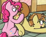 anal blush bodily_fluids cutie_mark duo female female_rimming_male feral hair male male/female open_mouth oral rimming saliva sex smile tongue pokefound friendship_is_magic hasbro my_little_pony feather_bangs_(mlp) pinkie_pie_(mlp) earth_pony equid equine horse mammal pony 2019 5:4 digital_media_(artwork)