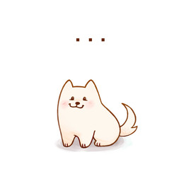 ambiguous_gender blush blush_lines blush_stickers closed_smile ellipsis feral fluffy fluffy_tail fur happy mouth_closed quadruped simple_background smile smiling_at_viewer solo tail three-quarter_view white_background white_body white_fur inkpoizining deltarune undertale_(series) annoying_dog_(undertale) canid canine mammal 1:1 2025 digital_drawing_(artwork) digital_media_(artwork) full-length_portrait hi_res portrait