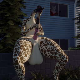 animal_genitalia animal_penis anthro autofellatio balls big_balls big_penis clothed clothed/nude clothed_male clothing digitigrade duo equine_genitalia equine_penis genitals huge_balls huge_penis hyper hyper_balls hyper_genitalia hyper_penis long_neck male masturbation nude oral oral_masturbation outside penile penile_masturbation penis public public_masturbation public_nudity sitting solo_focus tall thick_thighs baconator_creator georgia_(baconator_creator) giraffe giraffid mammal 1:1 3d_(artwork) digital_media_(artwork) hi_res