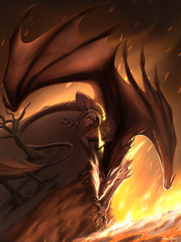 claw_marks claws erection feet feral finger_claws fingers fire genitals knot knotted_penis lava long_neck long_tail looking_at_viewer male membrane_(anatomy) membranous_wings penis plant pupils slit_pupils snout solo tail toe_claws toes tree wings dark_violet mythology ignivor dragon mythological_creature mythological_scalie scalie 2026 3:4 absurd_res digital_drawing_(artwork) digital_media_(artwork) hi_res shaded signature