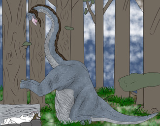 age_difference anthro belly big_belly biped bodily_fluids butt butt_crush cunnilingus duo facesitting feet female feral genitals giant_butt hair huge_belly larger_female lips long_hair long_neck long_tail long_tongue macro male male/female micro obese obese_female older_female oral overweight overweight_female plant quadruped sagging_stomach sex sitting sitting_on_another sitting_on_ground size_difference smaller_male smothering sweat sweaty_body sweaty_butt sweaty_genitalia tail thick_lips thick_tail tongue tree under_view vaginal wrinkled_armpit wrinkled_feet wrinkled_skin wrinkles younger_male kxybeastar blade_(kxybeastar) mommabearbun_(kxybeastar) brachiosaurid brachiosaurus canid canine canis dinosaur macronarian mammal prehistoric_species reptile saurischian sauropod sauropodomorph scalie wolf absurd_res hi_res