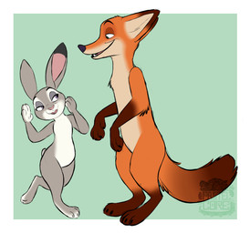 3_toes 4_fingers anthro biped black_nose border buckteeth claws countershade_face countershade_feet countershade_hands countershade_neck countershade_torso countershading dipstick_ears dipstick_tail duo ear_markings eye_contact eyebrows eyelashes featureless_chest featureless_crotch feet female female_anthro fingers flat_chested fluffy fluffy_tail fur gloves_(marking) green_eyes grey_body grey_fur iris larger_male leg_markings logo looking_at_another male male_anthro markings multicolored_body multicolored_ears multicolored_fur narrowed_eyes nude nude_anthro nude_female nude_male open_mouth orange_body orange_fur outside_border paws pink_inner_ear pink_nose pupils purple_eyes scut_tail short_tail simple_background size_difference smaller_female socks_(marking) standing tail tail_markings teeth toe_claws toes two_tone_body two_tone_fur white_border pastelcore disney zootopia judy_hopps nick_wilde canid canine european_rabbit fox lagomorph leporid mammal oryctolagus rabbit red_fox true_fox 2025 artist_logo digital_drawing_(artwork) digital_media_(artwork) hi_res watermark