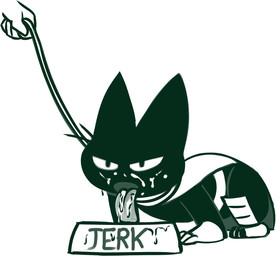 ambiguous_gender anthro bowl container disembodied_hand drinking duo holding_leash holding_object leash solo_focus tongue tongue_out redout cartoon_network mao_mao:_heroes_of_pure_heart sheriff_mao_mao_mao domestic_cat felid feline felis mammal 2020 greyscale line_art monochrome
