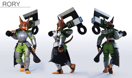 5_toes anthro armor axe black_pawpads breastplate brown_body brown_fur brown_hair butt curling_toes feet female fur hair holding_axe holding_object holding_weapon humanoid_feet melee_weapon pawpads paws plantigrade soles solo spread_toes stirrup_footwear toes walking weapon weapon_on_shoulder frihskie dog_knight_rpg rory_(ceehaz) canid canine canis dobermann domestic_dog mammal pinscher 2022 3d_(artwork) absurd_res digital_media_(artwork) hi_res model_sheet