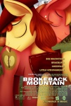 clothing cowboy_hat cutie_mark duo eyes_closed feral freckles hat headgear headwear implied_incest male male/male parody poster poster_template text dcencia friendship_is_magic hasbro my_little_pony big_macintosh_(mlp) braeburn_(mlp) earth_pony equid equine horse mammal pony film_(disambiguation) english_text hi_res