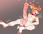 animal_genitalia animal_penis anthro arm_tuft balls big_balls big_penis blush bodily_fluids bottomless bottomless_anthro bottomless_male clothed clothing collar cum cum_on_face cum_on_own_face cum_on_self cumshot ejaculation emanata equine_genitalia equine_penis erection footwear footwear_only genital_fluids genitals heart_symbol huge_penis looking_pleasured male medial_ring mismatched_animal_penis mismatched_genitalia mismatched_penis mostly_nude penis short_tail shoulder_tuft sitting socks socks_only solo tail tuft conditional_dnp holidaydipstick canid canine canis domestic_dog mammal 2025