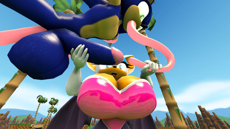 all_the_way_through anal anal_penetration anal_threading anthro balls big_balls big_breasts big_penis breasts clothing duo erection female genitals huge_balls huge_breasts huge_penis humanoid_genitalia humanoid_penis hyper hyper_balls hyper_breasts hyper_genitalia male penetration penis tentacle_penetration tentacles threaded_by_tentacle sanory kabalmystic_(modeler) sega sonic_the_hedgehog_(series) rouge_the_bat sonic_the_hedgehog bat eulipotyphlan hedgehog mammal 16:9 2016 3d_(artwork) digital_media_(artwork) hi_res source_filmmaker_(artwork) widescreen